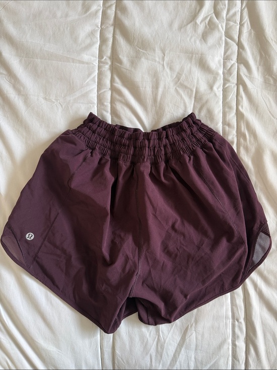 lululemon athletica Pants - lululemon Deep Plum running Shorts size 6